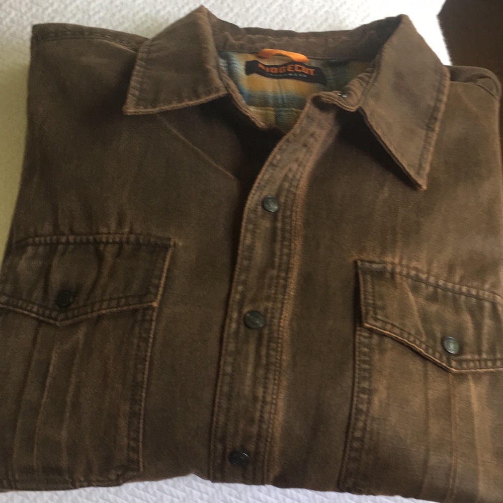 Ridgecut“shacket”. Men’s XL. Like new.